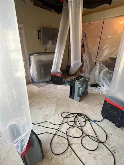 Drying gear set up in a Buffalo home
