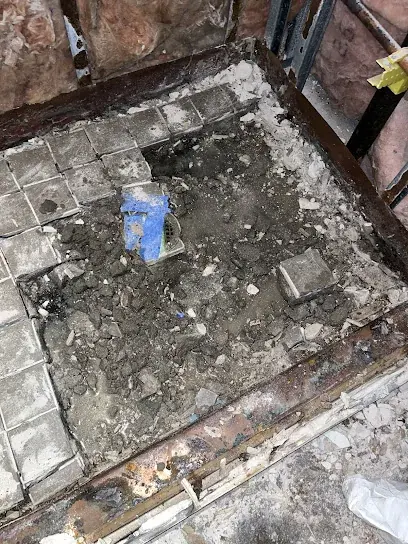 Tile off a wet basement slab
